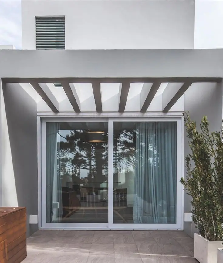UPVC 90 Series 2.5 Track Sliding Window