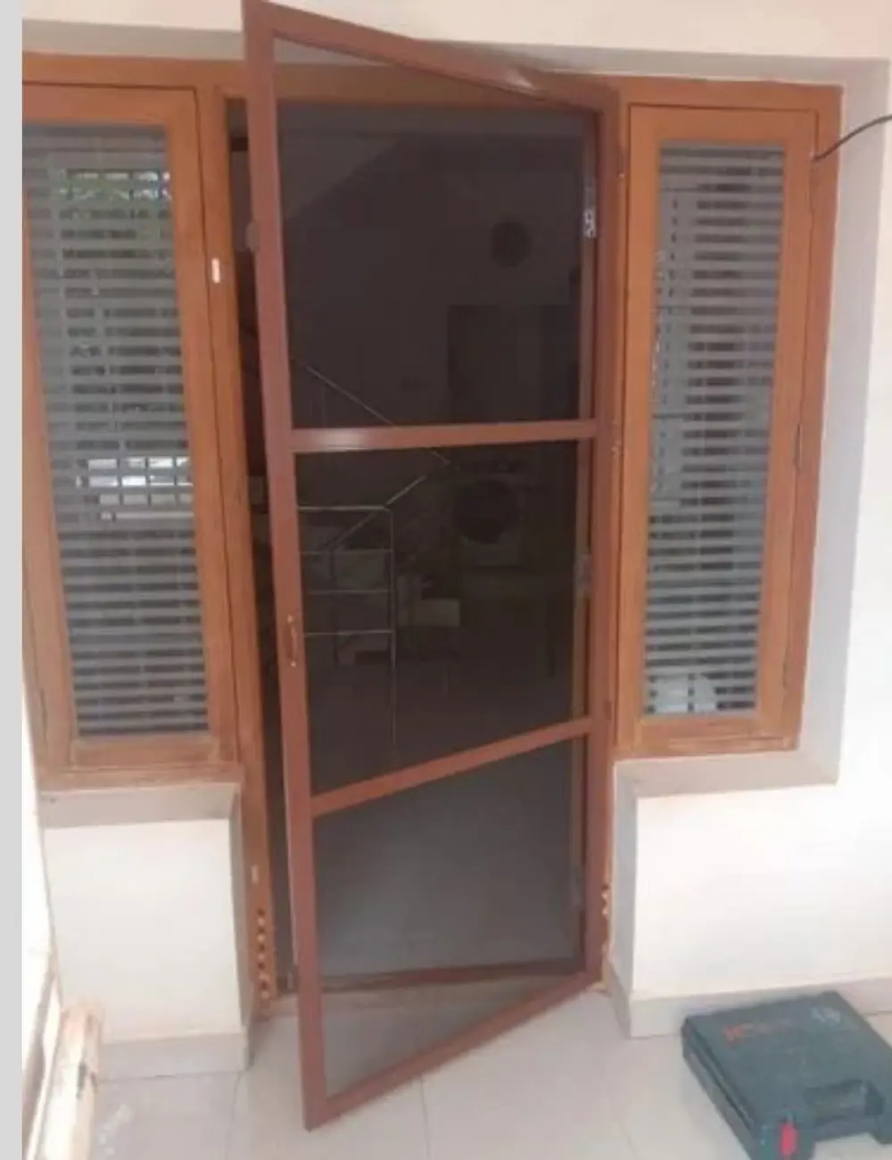 Single Mosquito Mesh Door, 2 Inch Frame
