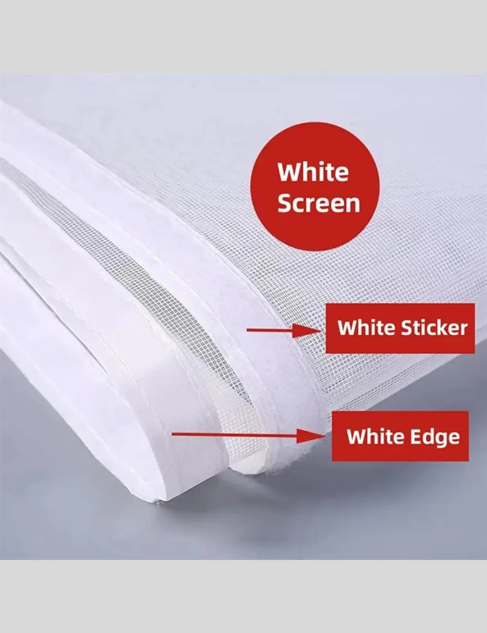 Detachable Velcro Screen