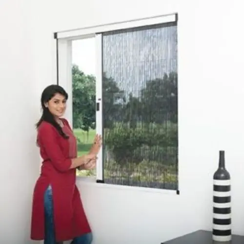 Pleated Sliding Mosquito Screen