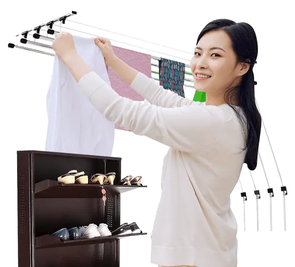 Ceiling Cloth Hangers & Shoe Racks
